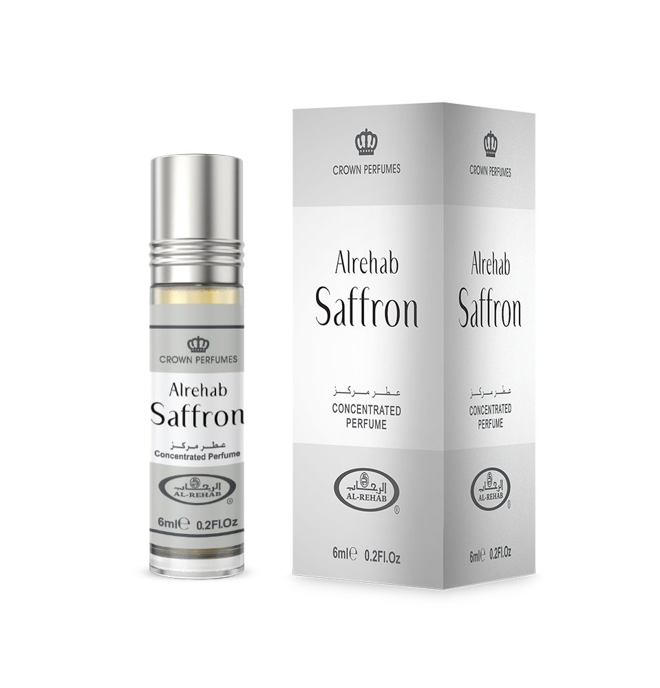 Al Rehab Saffron 6ml Concentrated Perfume Oil