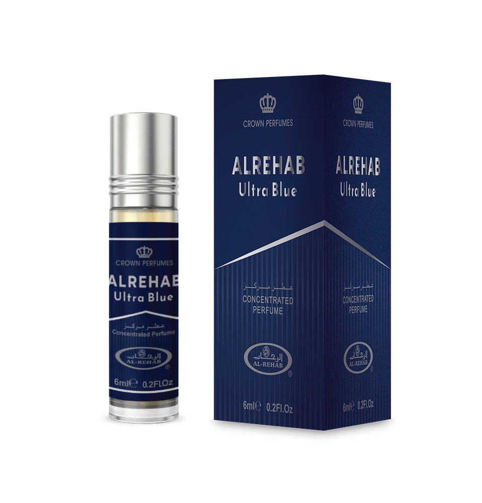 Al Rehab Ultra Blue 6ml Concentrated Perfume Oil