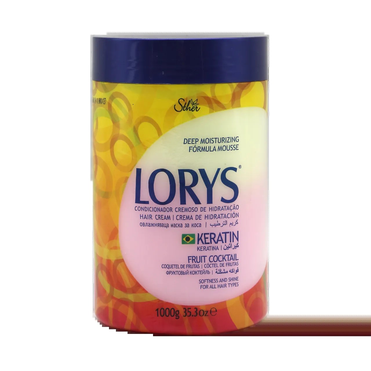 Lorys Fruit Cocktail Keratin Hair Cream 1000g