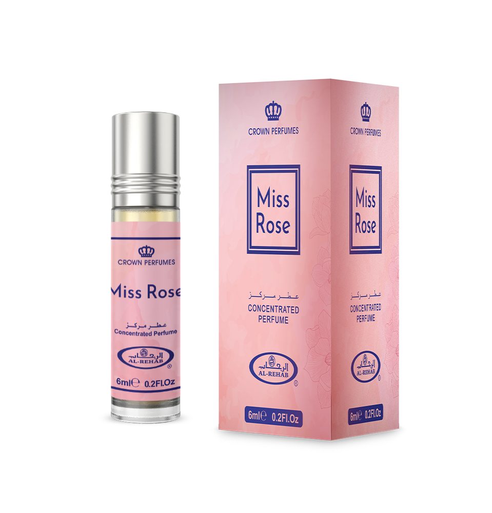 Al rehab Miss Rose 6ml Oil perfume