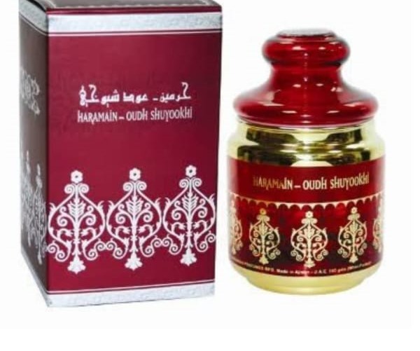 Al Haramain Oudh Shuyookhi 100G – Premium Arabian Bukhoor Incense | Wholesale Supplier & Worldwide Export