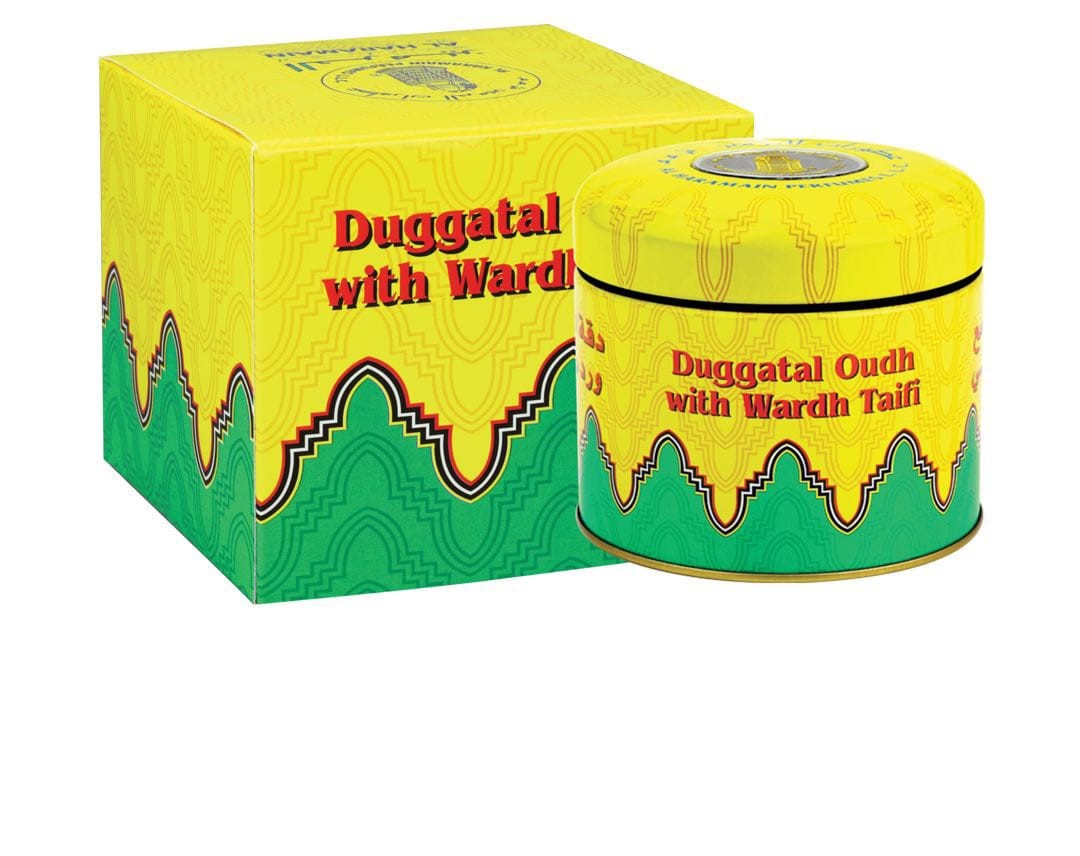Al Haramain Duggat Al Oudh with Wardh Taifi – Premium Arabian Bakhoor Incense | Wholesale Supplier & Worldwide Export