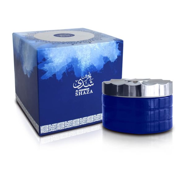 Al Haramain Shaza Silver Oudh Ma'Al Attar 75G – Premium Arabian Bakhoor Incense | Wholesale Supplier & Worldwide Export