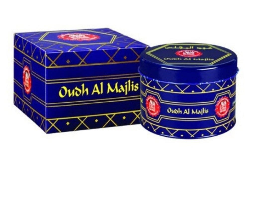 Al Haramain Oudh Al Majlis Bakhoor 50G – Premium Arabian Bukhoor Incense | Wholesale Supplier & Worldwide Export