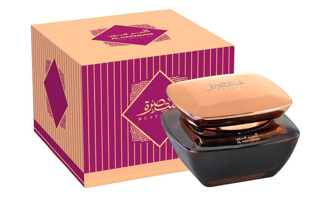 Al Haramain Muntasira Oudh Ma'Al Attar 75G – Premium Arabian Scented Wood Bakhoor | Wholesale Supplier & Worldwide Export