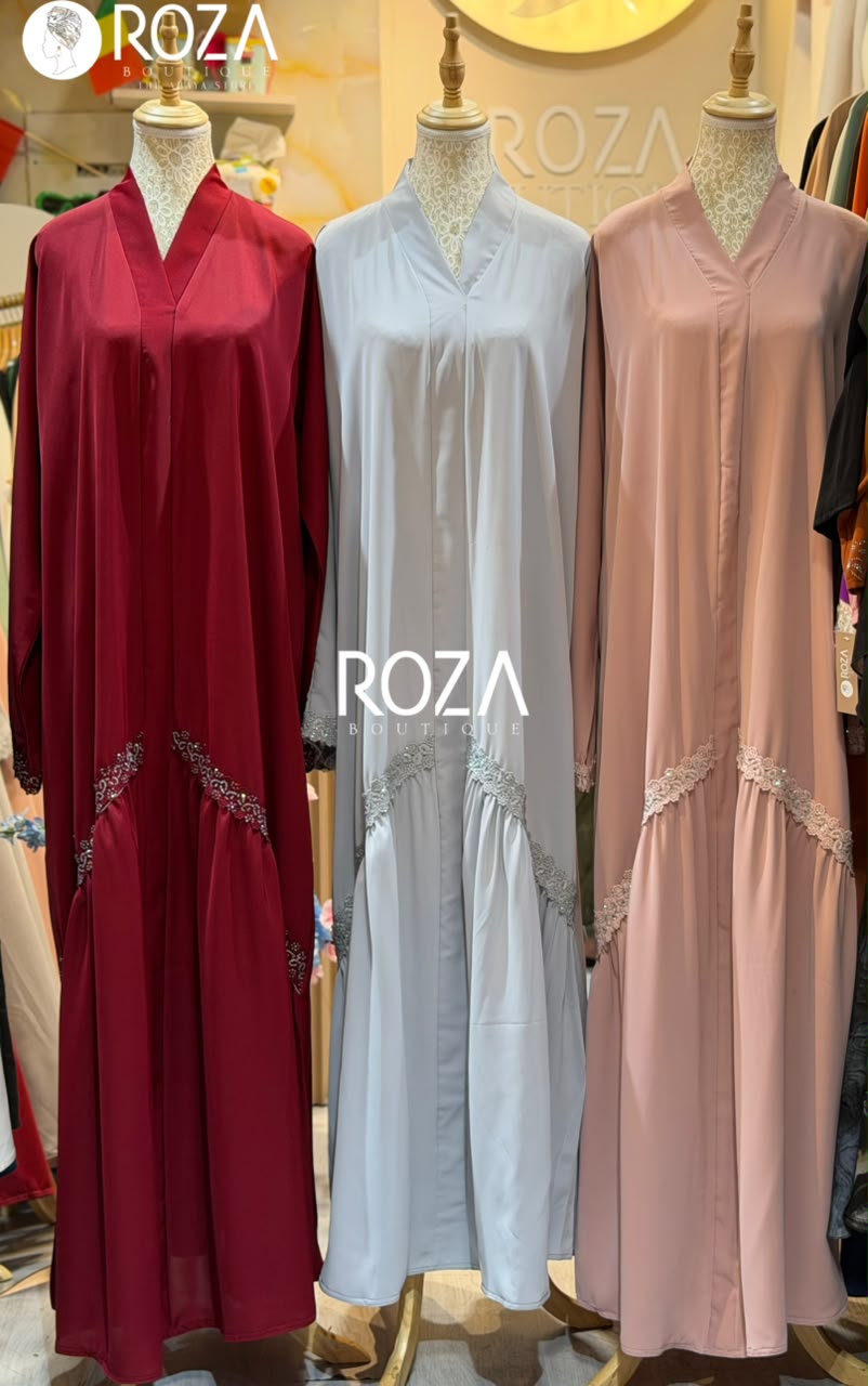 Roza Branded Abaya – Premium Modest Fashion | Wholesale Supplier for Europe & Worldwide Export