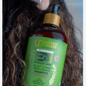 Queeny Cazara Biotin & Rosemary Mint Scalp & Hair Strengthening Conditioner (350ml) – Wholesale & Bulk Export