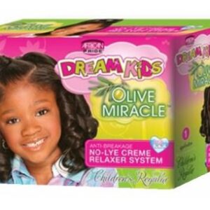 African Pride Dream Kids Olive Miracle No-Lye Relaxer Kit (Regular) – Wholesale & Bulk Export