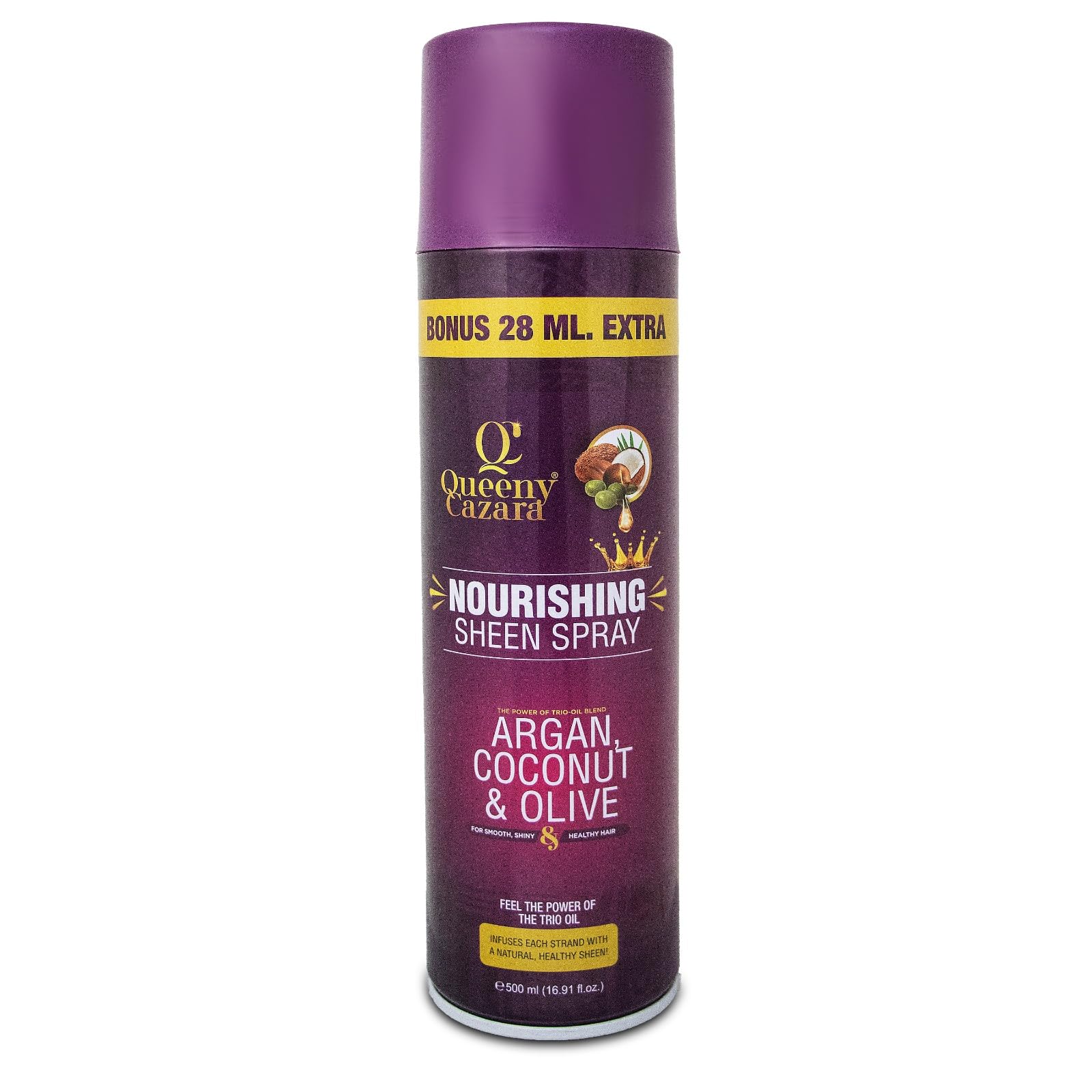Queeny Argan Coconut & Olive Nourishing Sheen Spray - Wholesale & Bulk Export - Image 2