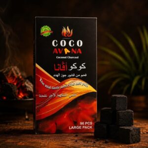 Wholesale Shisha Charcoal 96 piecs – COCO AVANA 1KG