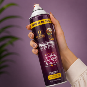 Queeny Argan Coconut & Olive Nourishing Sheen Spray - Wholesale & Bulk Export