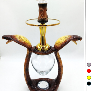 SHISHA DOUBLE COBRA SL241107 | Code: 4426 | Premium Hookah | Wholesale Supplier