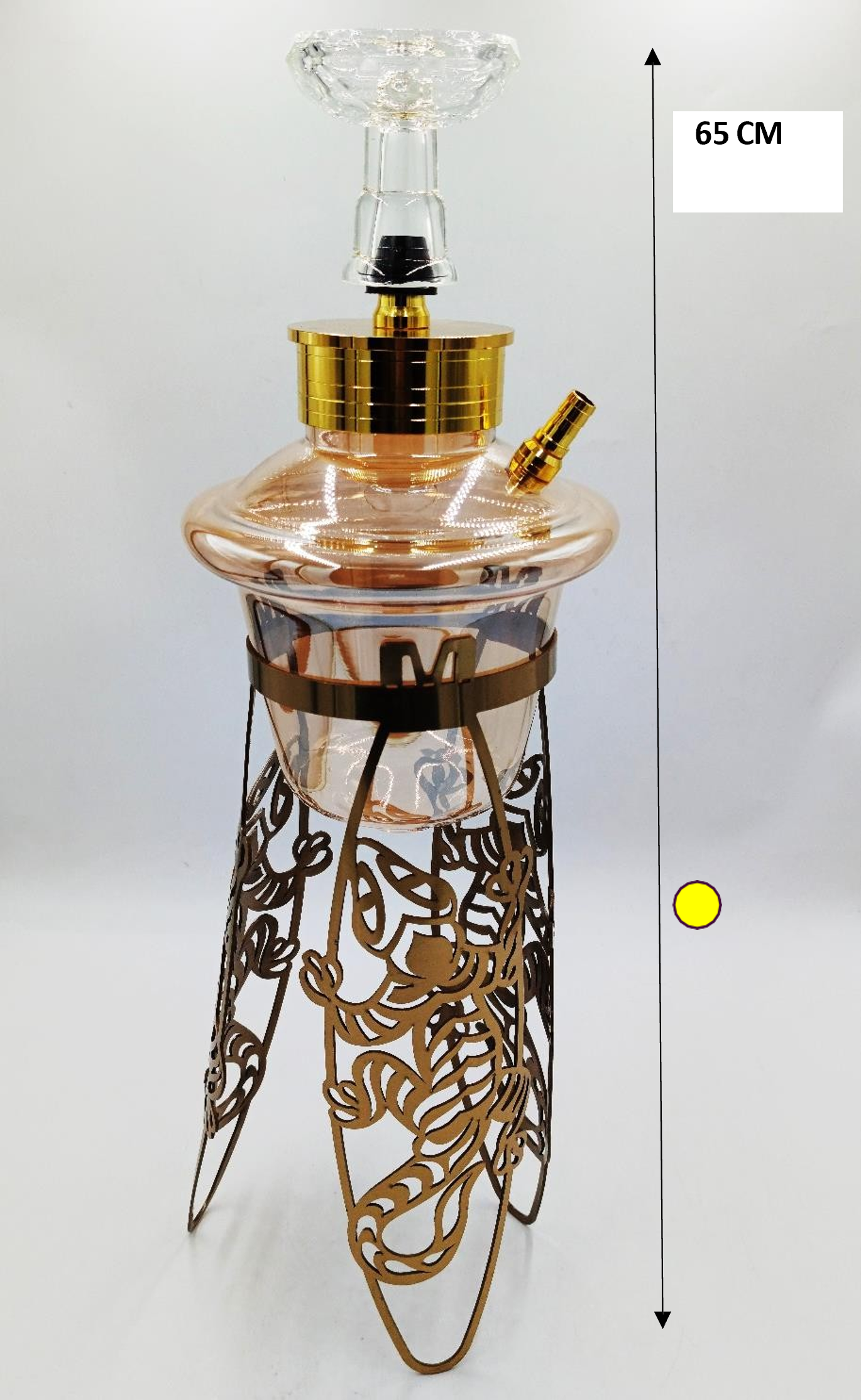 SHISHA LIZARD GOLD SL241116 -Code: 4435 | Premium Hookah | Wholesale Supplier