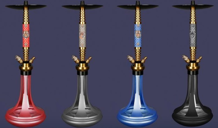 SHISHA YUOTO 2502-WILDER Premium Hookah | Wholesale Supplier - Image 2