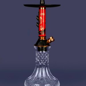 SHISHA YUOTO 2504-TRUMPET-B  Premium Hookah | Wholesale Supplier