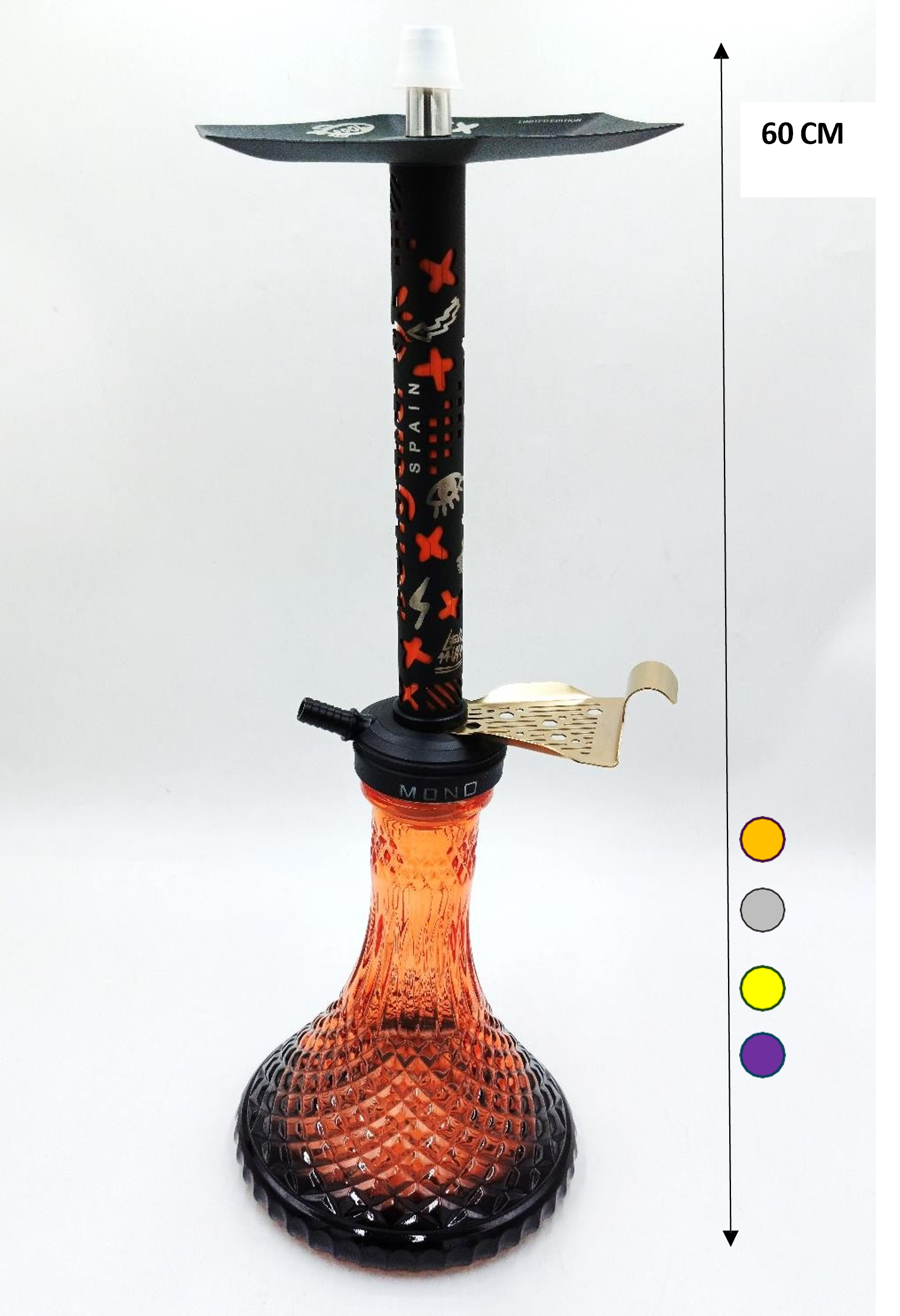 SHISHA YUOTO MONO-B 1 Code: 4461 | Premium Hookah | Wholesale Supplier