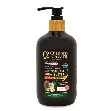 Queeny Cazara Sulfate-Free Coconut & Shea Butter Deep Hydration Hair Conditioner – Wholesale & Bulk Export