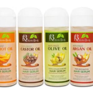 Karibou Beauty Anti-Frizz Carrot Oil Vitamin E & Aloe Vera Hair Serum – Wholesale & Bulk Export