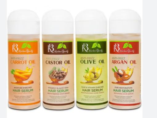 Karibou Beauty Anti-Frizz Carrot Oil Vitamin E & Aloe Vera Hair Serum – Wholesale & Bulk Export
