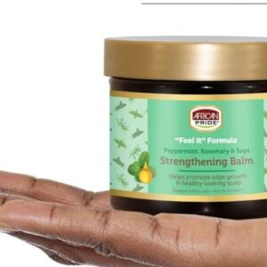 African Pride Feel It Formula Peppermint, Rosemary & Sage Strengthening Balm (4 oz / 113g) – Wholesale & Bulk Export