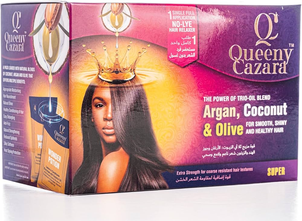 Queeny Trio Oil Hair Relaxer Kit Regular - Wholesale & Bulk Export