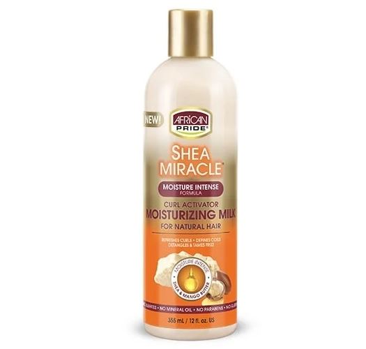 African Pride Shea Miracle Moisture Intense Curl Activator Moisturizing Milk (12 fl oz / 355ml) – Wholesale & Bulk Export